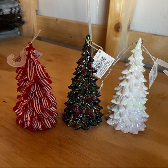 NWT! 3 Christmas Tree Ornaments - Picture 2 of 5